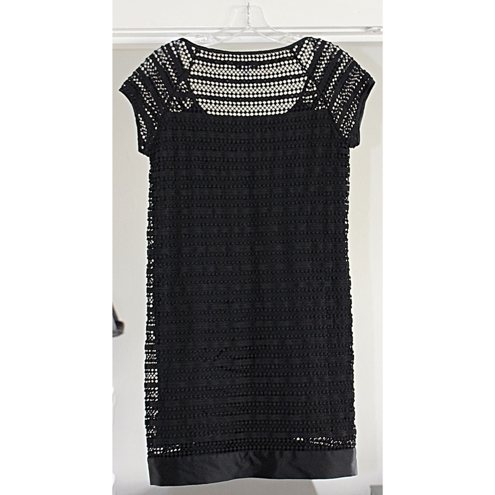 Lu Lu Cheung Designer - Lolita Dress - Silk + Eyelet Babydoll with Bow, Med - Picture 5 of 12